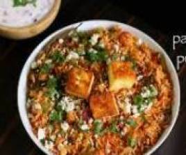 Veg Paneer Tawa Pulav